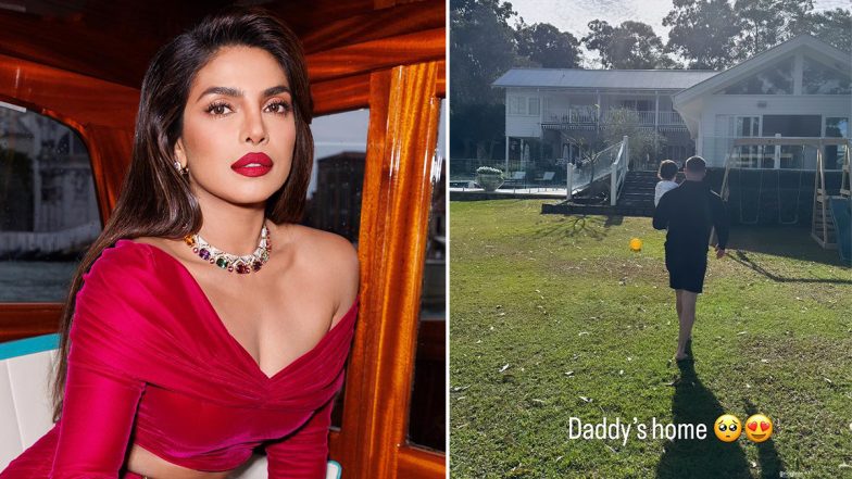 ‘Daddy’s Home’ Priyanka Chopra Shares Heartwarming Snap of Nick Jonas and Daughter Malti Marie!