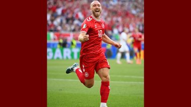 Denmark 1–1 Slovenia, UEFA Euro 2024: Christian Eriksen Scores Three Years After His On-field Collapse as Danish Dynamite Draw Against Dragons