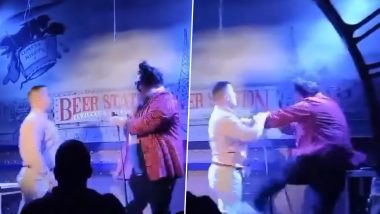 'Suck a Black Man's C**k': Dad Punches Comedian for Making Sexualised Joke About His 3-Month-Old Son During a Show in Madrid, Video Goes Viral
