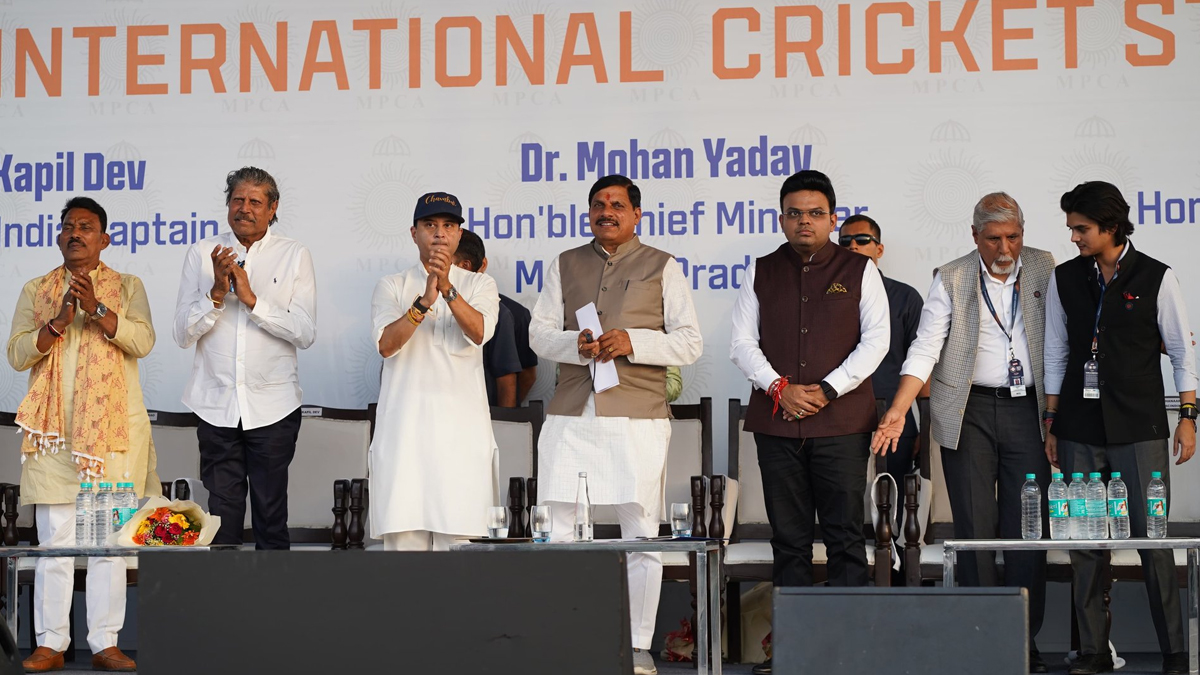 Cricket News | Mohan Yadav Inaugurates New Cricket Stadium in Gwalior ...