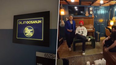 Diljit Dosanjh Gives Sneak Peek From Sets of The Tonight Show With Jimmy Fallon, Says ‘Panjabi Aa Gaye Oye’ (Watch Video)