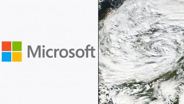Microsoft Aurora AI Foundational Model Launched for Accurate Weather Predictions, Mitigation of Extreme Weather Events; Know More Details