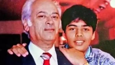 Karan Johar Remembers Dad Yash Johar on Father’s Day, Says ‘Forever Using Your Love and Grace’ (See Pics)