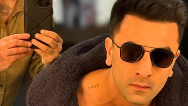 Ranbir Kapoor Flaunts His 'Raha' Tattoo; Check Out The Actor's Hottest Pics In Black Robe!