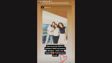 Kriti Sanon and New BFF Taapsee Pannu Enjoy Rare Outing With Producer Kanika Dhillon (See Pic)