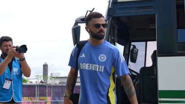 IND vs SA ICC T20 World Cup 2024 Final: Team India Arrive in Barbados Ahead of Match Against South Africa