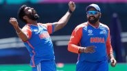 Jasprit Bumrah Lauds Indian Captain Rohit Sharma for Being Absolutely Phenomenal Ahead of IND vs SA, ICC T20 World Cup 2024 Final (Watch Video)