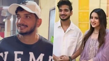 Viral Video Shows Munawar Faruqui Blushing As Paps Congratulate Him on Secret Wedding With Mehzabeen Coatwala – WATCH