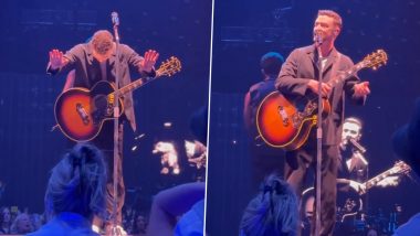 Justin Timberlake Breaks His Silence on DWI Arrest During Chicago Concert, Says ‘It’s Been a Tough Week’ (Watch Video)