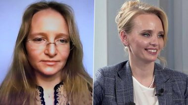 Russian President Vladimir Putin's Daughters Make Rare Public Appearance at Economic Forum? Know All About Katerina Tikhonova and Maria Vorontsova (Watch Video)