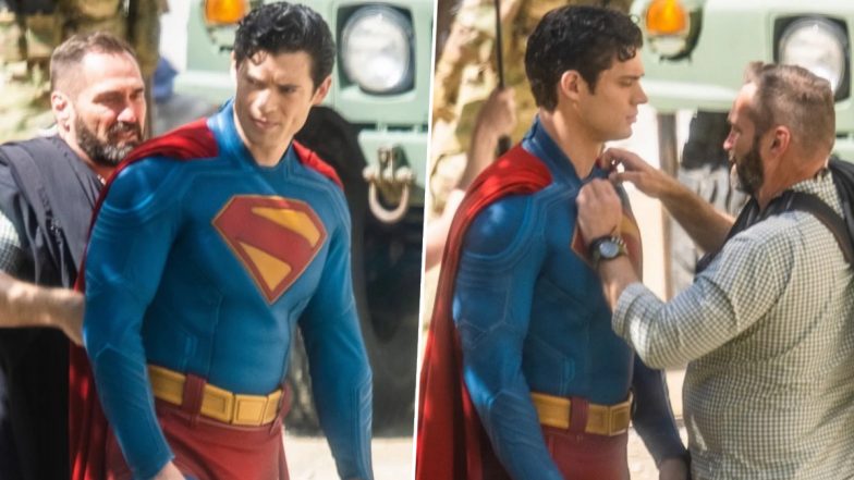 Superman LEAKED BTS Pics: David Corenswet Papped Shooting in USA in His Superhero Suit!