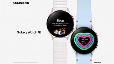 Samsung Galaxy Watch FE Announced; Check Price, Specifications and Features of Samsung’s New Entry-Level Smartwatch