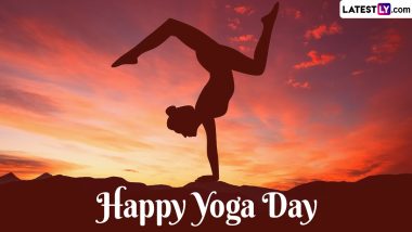 International Day of Yoga 2024 Wishes and Greetings: WhatsApp Messages, Quotes, Images, HD Wallpapers and SMS for Raising Awareness About Yoga