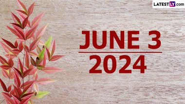 June 3, 2024 Special Days: Which Day Is Today? Know Holidays, Festivals, Events, Birthdays, Birth and Death Anniversaries Falling on Today's Calendar Date