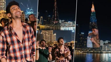 Kartik Aaryan’s Chandu Champion Announces Advance Booking on Dubai’s Burj Khalifa! Becomes First Movie To Do So (Watch Video)