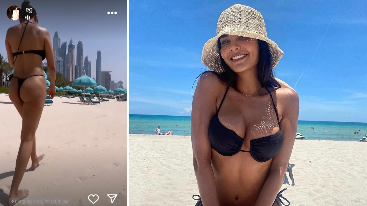 Hotness Alert! Esha Gupta Flaunts Butt Cheeks in G-String Thong, Shares Sexy  Video in Black Swimwear – WATCH | 👗 LatestLY
