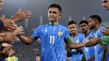 West Bengal Chief Minister Mamata Banerjee Extends Wishes to Sunil Chhetri After His Final Match for India, Calls Ex-Indian Captain 'Golden Boy Of Bengal'