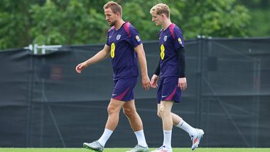 UEFA Euro 2024: England Winger Anthony Gordon Falls off Mountain Bike Ahead of Three Lions' Clash Against Slovakia in Round of 16