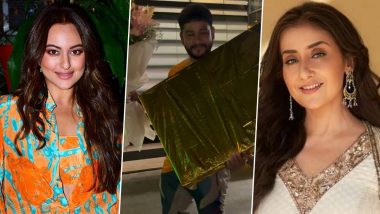 Sonakshi Sinha and Zaheer Iqbal Wedding: Manisha Koirala Sends Flowers and Gifts to Her Heeramandi Co-Star Ahead of the Big Day (Watch Video)