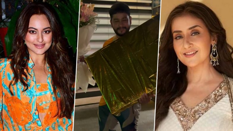 Sonakshi Sinha and Zaheer Iqbal Wedding: Manisha Koirala Sends Flowers and Gifts to Her Heeramandi Co-Star Ahead of the Big Day (Watch Video)