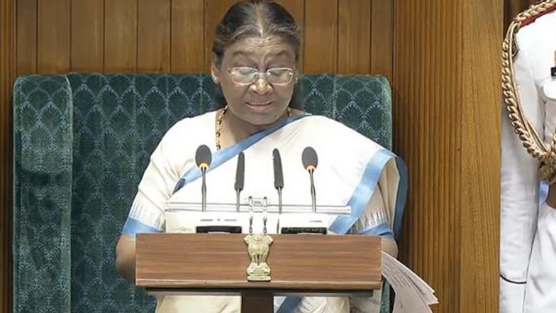 Ayushman Bharat Health Insurance Scheme to Provide Free Treatment to All Citizens Aged Above 70 Years, Says President Droupadi Murmu
