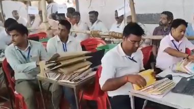 Uttar Pradesh Lok Sabha Elections 2024 Results: Counting Begins for Votes Polled in 80 Seats of UP (Watch Video)