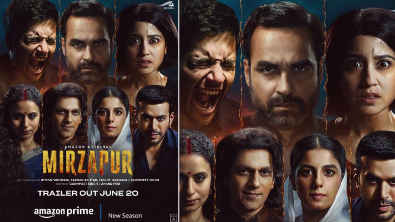 Mirzapur Season 3: Trailer for Pankaj Tripathi and Ali Fazal’s Crime-Thriller Series To Drop on June 20 (View Poster)