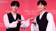 Squid Game's Yim Siwan Poses With His Wax Statue at Madame Tussauds in Hong Kong (Watch Video)