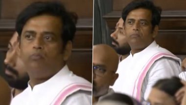 ‘Ravi Kishan Allegedly Chewing Gutka in Parliament,’ Claims Netizens After a Video of Gorakhpur MP Goes Viral; Angry User Says, ‘Not Right, He Should Maintain Decorum’