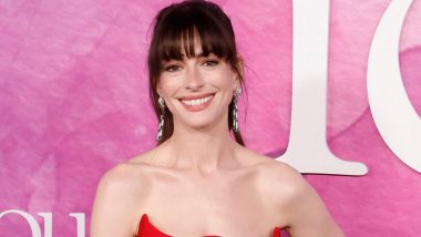 Anne Hathaway Shares Lip-Plumping Tip on TikTok; Actress' DIY Beauty Hack Goes Viral (Watch Video)