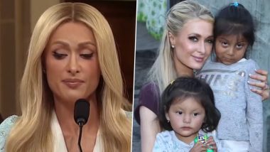 Paris Hilton Testifies on Youth Facility Abuse, Shares Personal Harassment Story in House Committee Hearing, Says ‘I Am Here To Be the Voice for the Children’ (Watch Video)