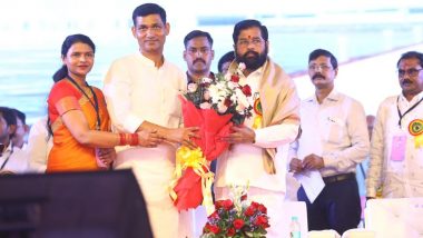 Maharashtra Independent MLA Narendra Bhondekar Joins Shiv Sena in Presence of CM Eknath Shinde (See Pics)