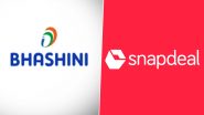 Snapdeal and Bhashini Join Hands To Develop Services Focused on Language Translation and To Promote Digital Inclusion in India