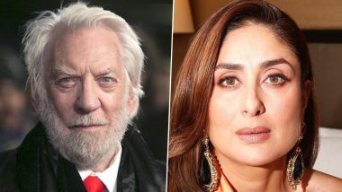 Donald Sutherland Passes Away: Kareena Kapoor Khan Pays Tribute to the Veteran Hollywood Actor, Says ‘Forever’