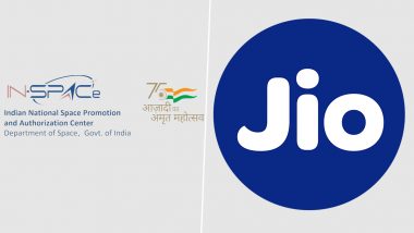 Reliance Jio Platforms' JV Gets Approval by IN-Space for Satellite Broadband Internet Service in India Ahead of Elon Musk’s Starlink, Amazon’s Kuiper and UK’s Inmarsat: Report