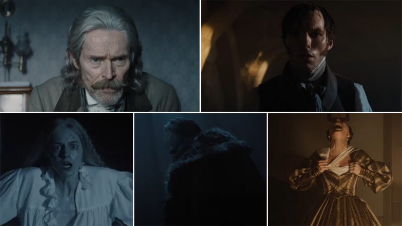 Nosferatu Teaser: Bill Skarsgard’s Count Orlok Is Thirsty for Lilly-Rose Depp’s Soul in This Terrifying Vampire Film by Robert Eggers (Watch Video)