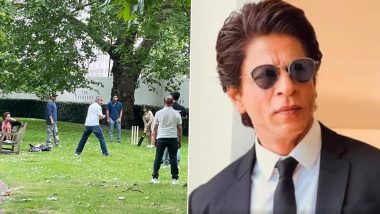 Shah Rukh Khan and Suhana Khan Spend Quality Time in London As They Enjoy a Game of Cricket; Photo Goes Viral!