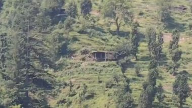 Jammu and Kashmir Encounter: Firing Starts Between Security Forces and Terrorists in Doda (Watch Video)