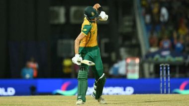 ICC T20 World Cup 2024: South Africa Defy Roston Chase’s Heroics, Move to Semifinals With Three-Wicket Win Over West Indies