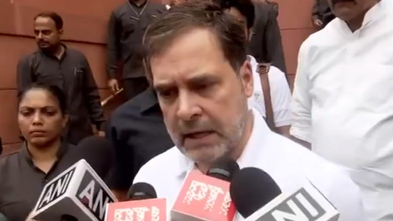 Lok Sabha Speaker Election 2024: Rahul Gandhi Says Will Support NDA Candidate If Deputy Speaker Post Is Given to Opposition (Watch Video)