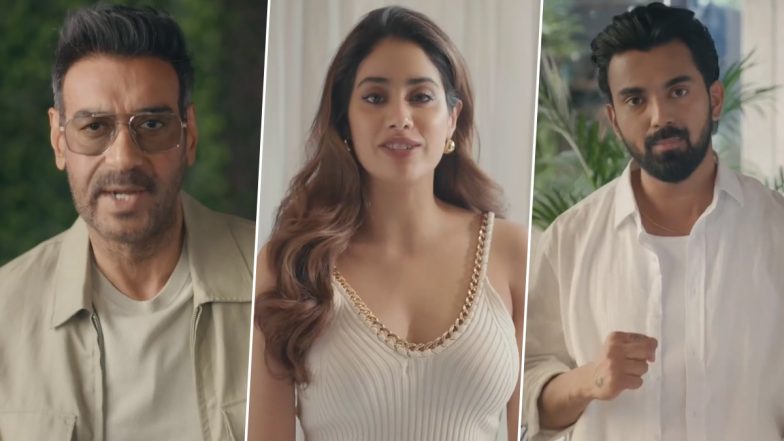 World Environment Day 2024: Ajay Devgn, Janhvi Kapoor, KL Rahul and Other Celebs Join Anant Ambani's Campaign #ImAVantarian For Environment Conservation (Watch Video)