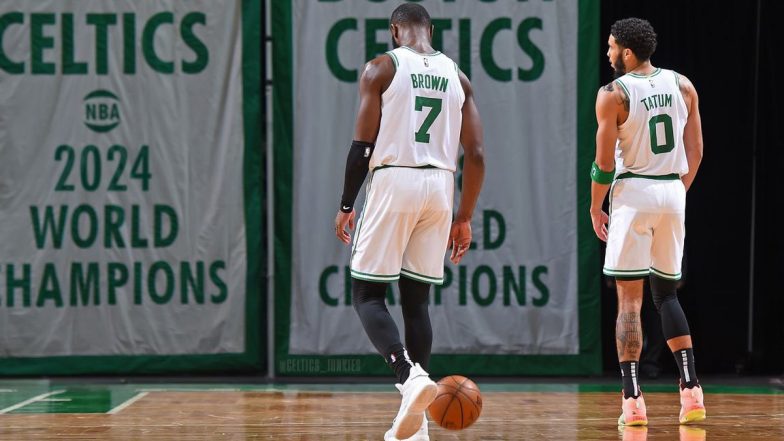 Boston Celtics Win Record 18th Nba Championship Jaylen Brown Wins Nba