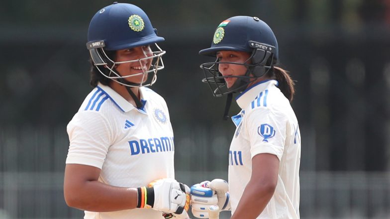 IND-W vs SA-W One of Test 2024 Day 2: Harmanpreet Kaur, Richa Ghosh Continue India’s Dominance, Form 100-Run Partnership to Close in On Big Total