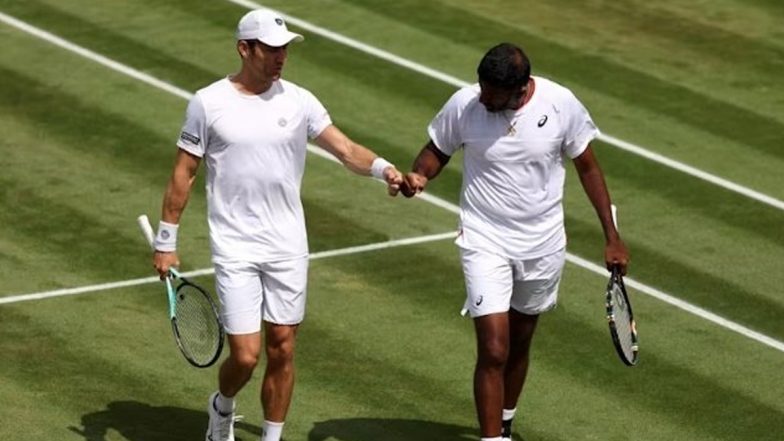 How To Watch Hendrik Jebens-Constantin Frantzen vs Rohan Bopanna-Matthew Ebden Wimbledon 2024 Men’s Doubles Second Round Free Live Streaming Online in India? Get Free Live Telecast of Tennis Match Score Updates on TV