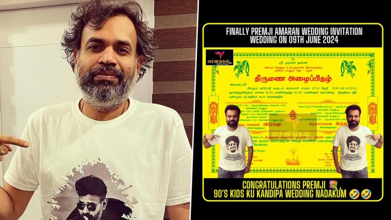 Premgi Amaren To Get Married on June 9! Brother Venkat Prabhu Confirms News After Wedding Invitation Gets Leaked