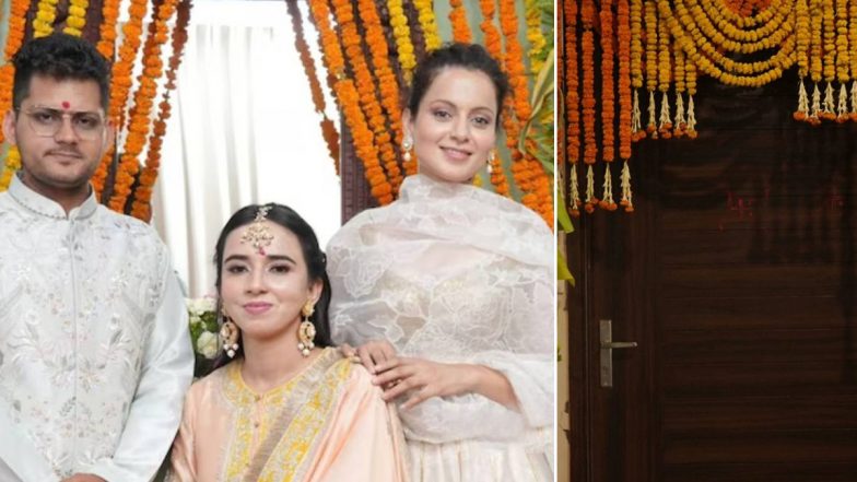 Kangana Ranaut Gifts a New Home in Chandigarh to Newly-Engaged Cousin Varun Ranaut; BJP MP Says ‘Whatever Little We Have We Must Share’