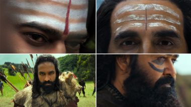 Kannappa Teaser: Vishnu Manchu Fights Epic Battle In This Thrilling Saga; Prabhas, Mohanlal and Akshay Kumar Also Feature in Magnum Opus' Sneak Peek (Watch Video)