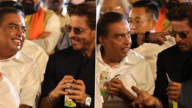 Shah Rukh Khan and Mukesh Ambani Sip On to Rs 31 ORS at PM Modi’s Oath-Taking Ceremony; Netizens Say ‘Ameer Log Bhi ORS Pite’