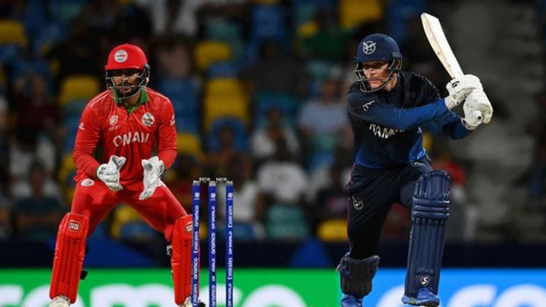 ICC T20 World Cup 2024: David Wiese Shines As Namibia Beat Oman in Super Over