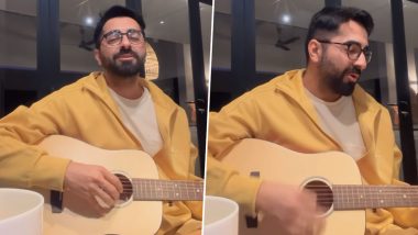 Ayushmann Khurrana Drops Soulful New Track ‘Reh Ja’ on World Music Day, Captions ‘Ek Dhun Aur Kuch Lafz AA Gaye Zehen Mein’ (Watch Video)